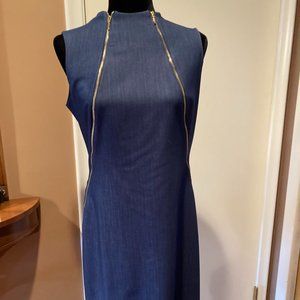 Calvin Klein.    Navy blue Dress size 8